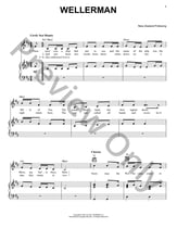 Wellerman piano sheet music cover
